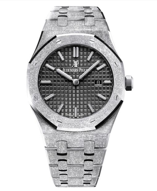 New Replica Audemars Piguet Royal Oak Frosted Gold Quartz 67653BC.GG.1263BC.02 watch